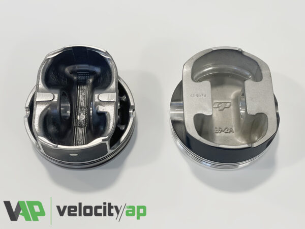VelocityAP Stage 3 Forged Piston Set for Jaguar Land Rover AJ133 5.0 Supercharged Engine
