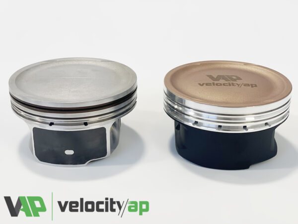 VelocityAP Stage 3 Forged Piston Set for Jaguar Land Rover AJ133 5.0 Supercharged Engine