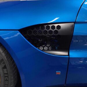 Aston Martin Vantage AMV8 2018+ GT4 Style Satin Black Side Grill Kit