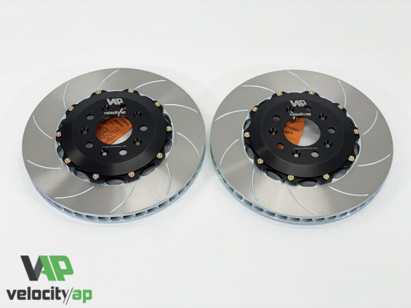 Aston Martin V8 Vantage DB9 355mm 2-Piece Front Brake Rotors by Girodisc & VelocityAP