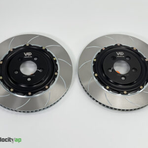 Jaguar F-Type R SVR V6S Lightweight 2-Piece Rear Brake Rotors by VelocityAP & Girodisc