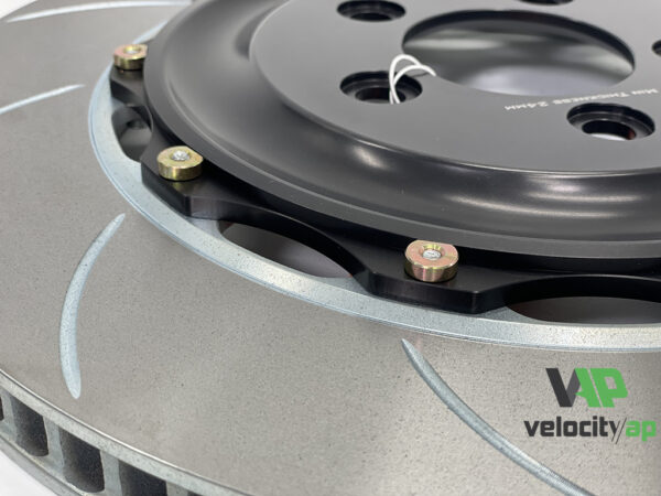 Jaguar F-Type R SVR V6S Lightweight 2-Piece Rear Brake Rotors by VelocityAP & Girodisc