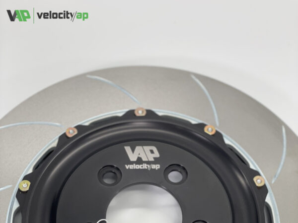 Jaguar F-Type R SVR V6S Lightweight 2-Piece Rear Brake Rotors by VelocityAP & Girodisc