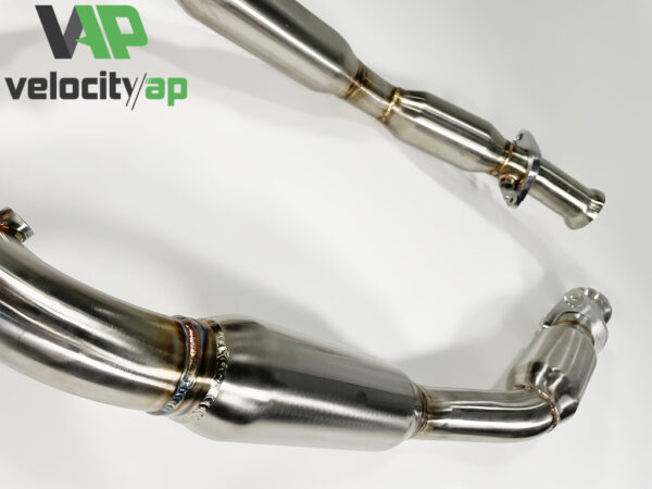 Jaguar F-Type 200 Cell Sport Catalyst and Downpipe - Image 5