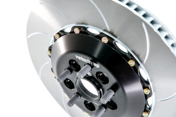 2-Piece F-Pace SVR rotors and Integrated Spacers