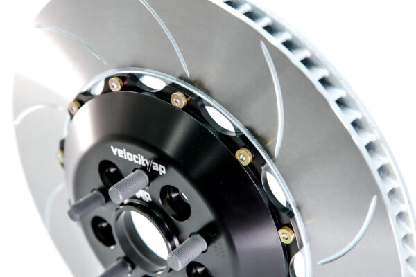 2-Piece F-Pace SVR rotors and Integrated Spacers