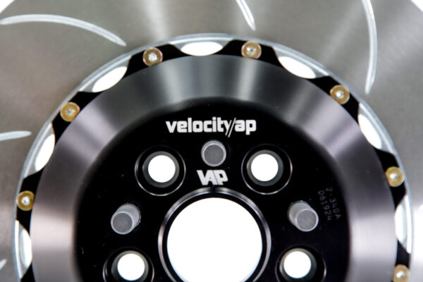 2-Piece F-Pace SVR rotors and Integrated Spacers