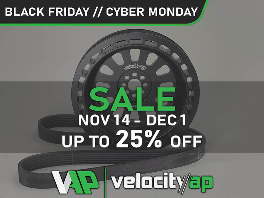 VelocityAP sale Nov. 14 - Dec. 1 Up to 25 % off
