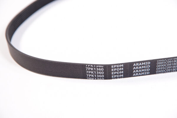 Heavy Duty 7PK1360 Kevlar Drive Belt for Audi 3.0TFSI Overdrive Applications