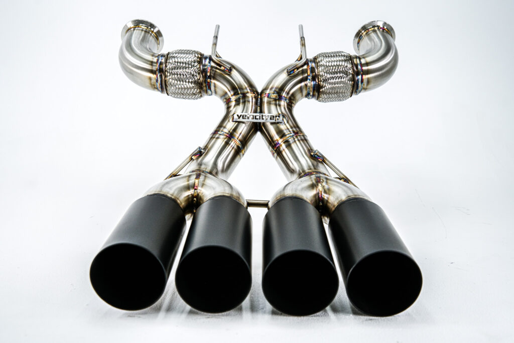 McLaren 765LT Race XPipe Muffler Delete – Ultimate Race Sound & Performance Upgrade