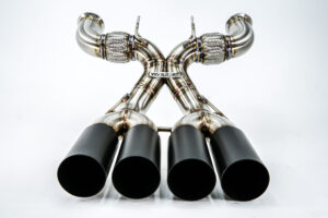 McLaren 765LT Race XPipe Muffler Delete – Ultimate Race Sound & Performance Upgrade