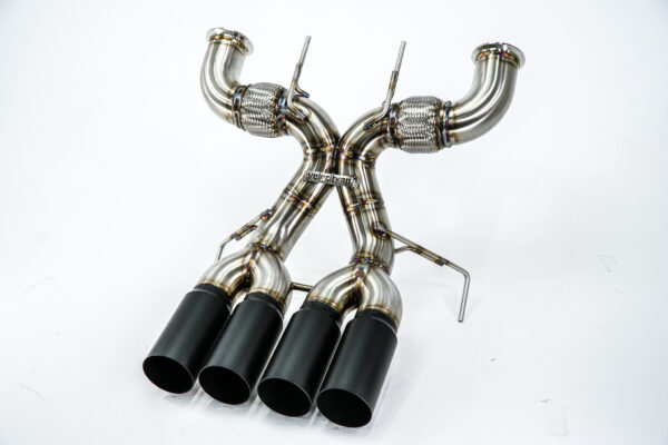 McLaren 765LT Race XPipe Muffler Delete – Ultimate Race Sound & Performance Upgrade