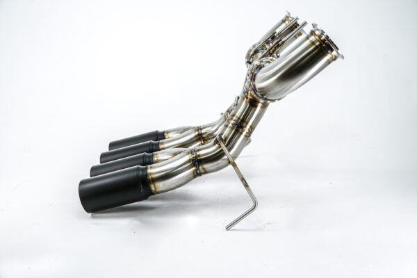 McLaren 765LT Race XPipe Muffler Delete – Ultimate Race Sound & Performance Upgrade
