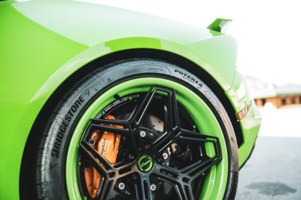 2021+ Lamborghini Huracan Tecnica Lowering Springs - Side View.