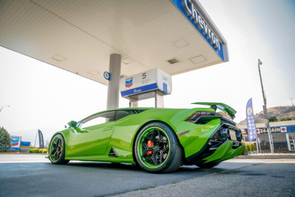 2021+ Lamborghini Huracan Tecnica Lowering Springs - Side View.