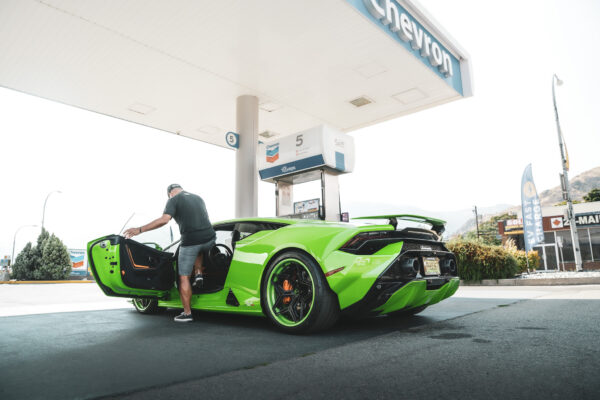 2021+ Lamborghini Huracan Tecnica Lowering Springs - Side View.