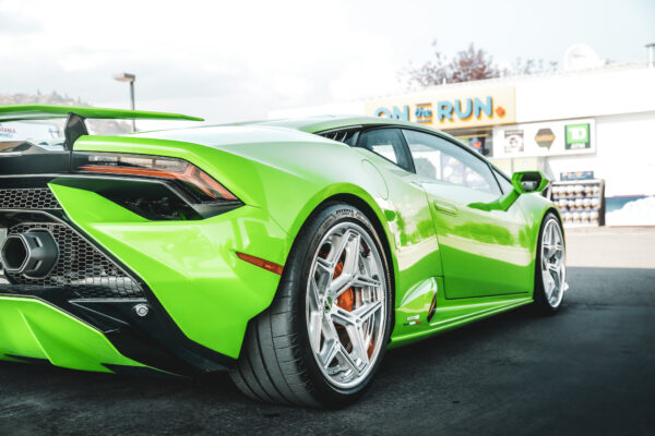 2021+ Lamborghini Huracan Tecnica Lowering Springs - Side View.