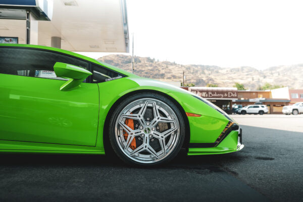 2021+ Lamborghini Huracan Tecnica Lowering Springs - Side View.