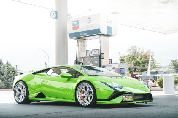 2021+ Lamborghini Huracan Tecnica Lowering Springs - Side View.