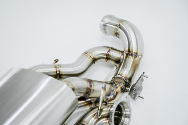 VelocityAP valved X-pipe exhaust system for Aston Martin DB12 4.0TT – bolt-on upgrade for enhanced sound and performance
