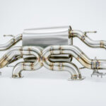 VelocityAP valved X-pipe exhaust system for Aston Martin DB12 4.0TT – bolt-on upgrade for enhanced sound and performance