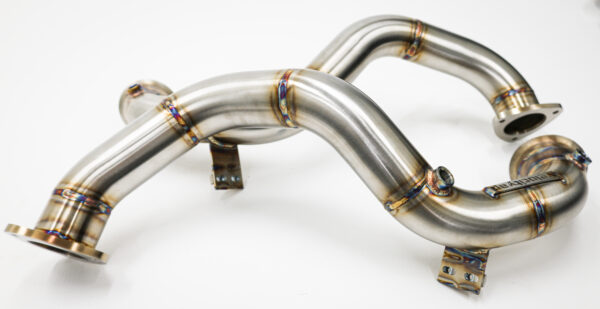 Aston Martin Vantage AMV8 2025-on 4.0TT Primary & Secondary Downpipes - Image 4