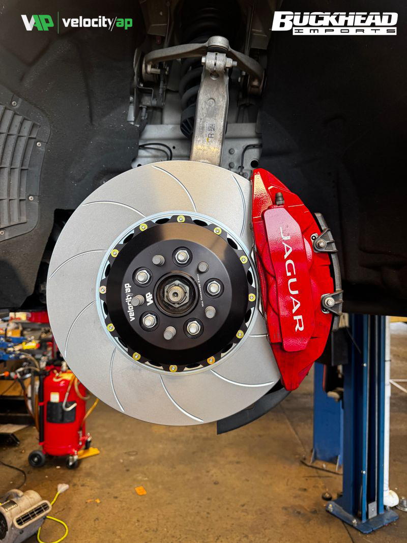 Jaguar F-Pace SVR Lightweight 2-Piece Front Brake Rotors/Adapter Spacers (Pair) - Image 7