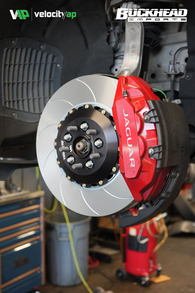 Jaguar F-Pace SVR Lightweight 2-Piece Front Brake Rotors/Adapter Spacers (Pair) - Image 6